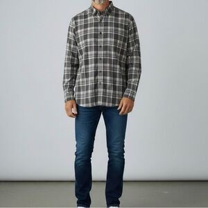 Tasso Ella Plaid Button Down Shirt Size 2XLarge 18-18.5